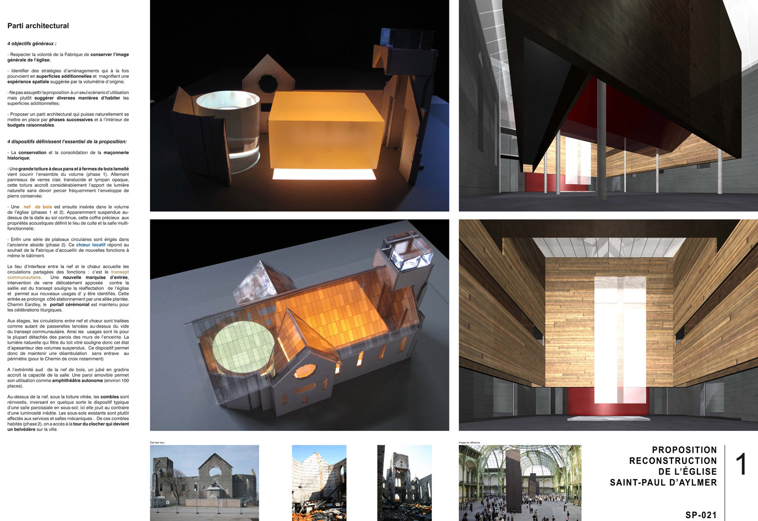 What life after death? A competition to rebuild the church of Saint-Paul in Aylmer